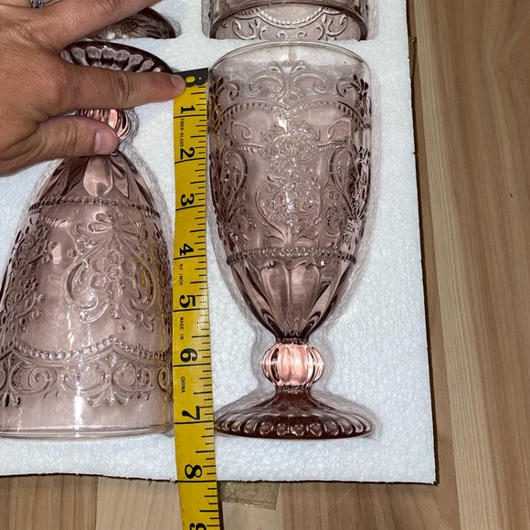 Rose Pioneer woman tea goblets - Picture 3 of 5